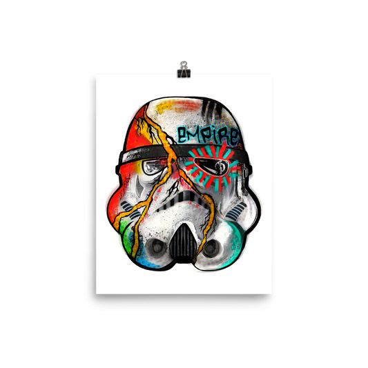 Empire Helmet Print