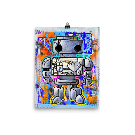 Cyber Robot Print
