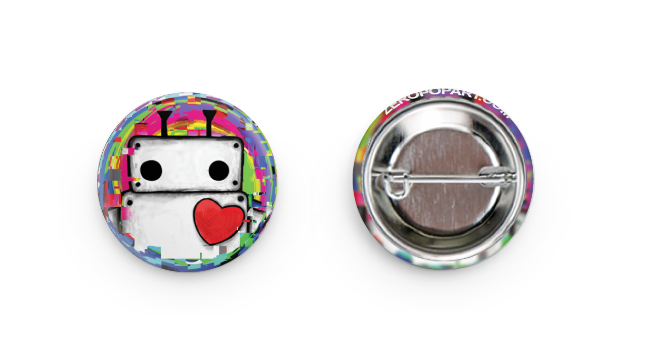 Heartbot Small Button