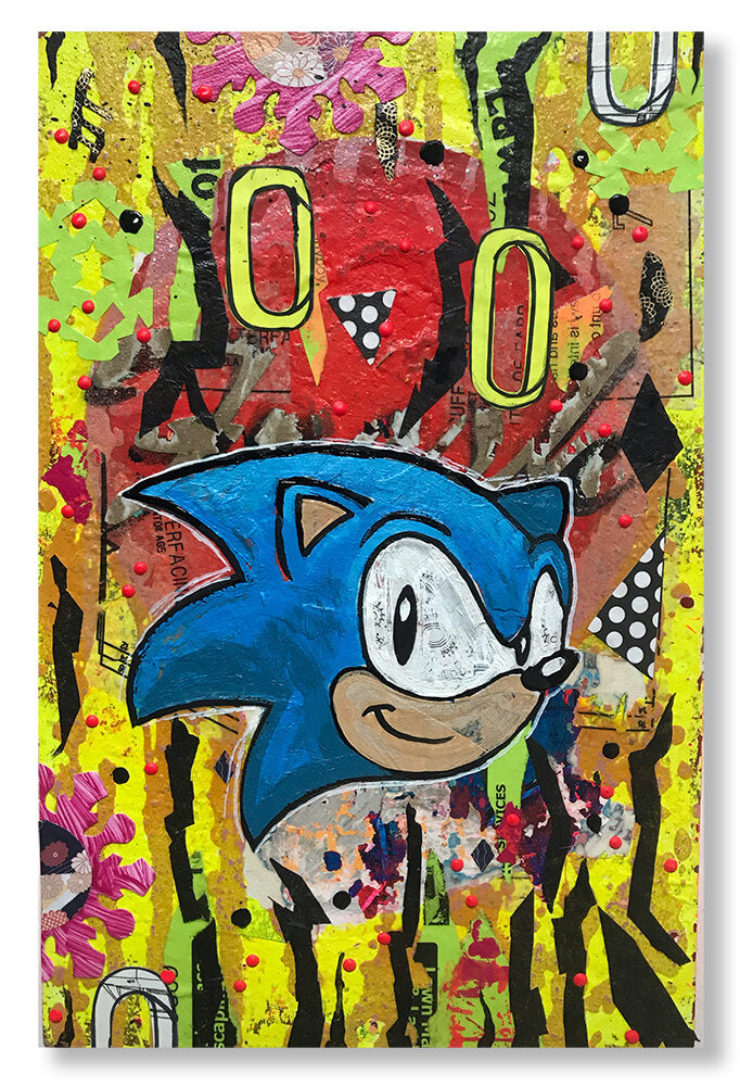 Sonic 93 12” x 18”