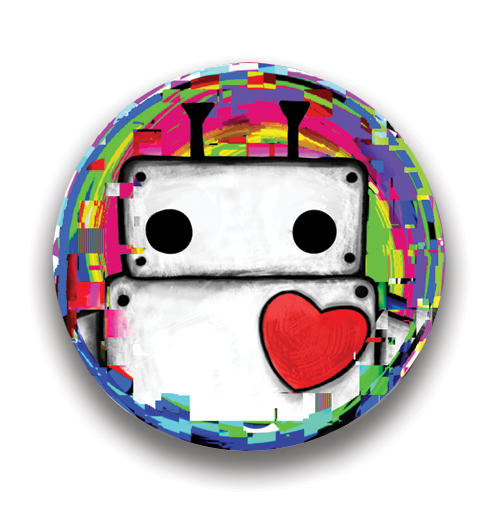 Heartbot Small Button