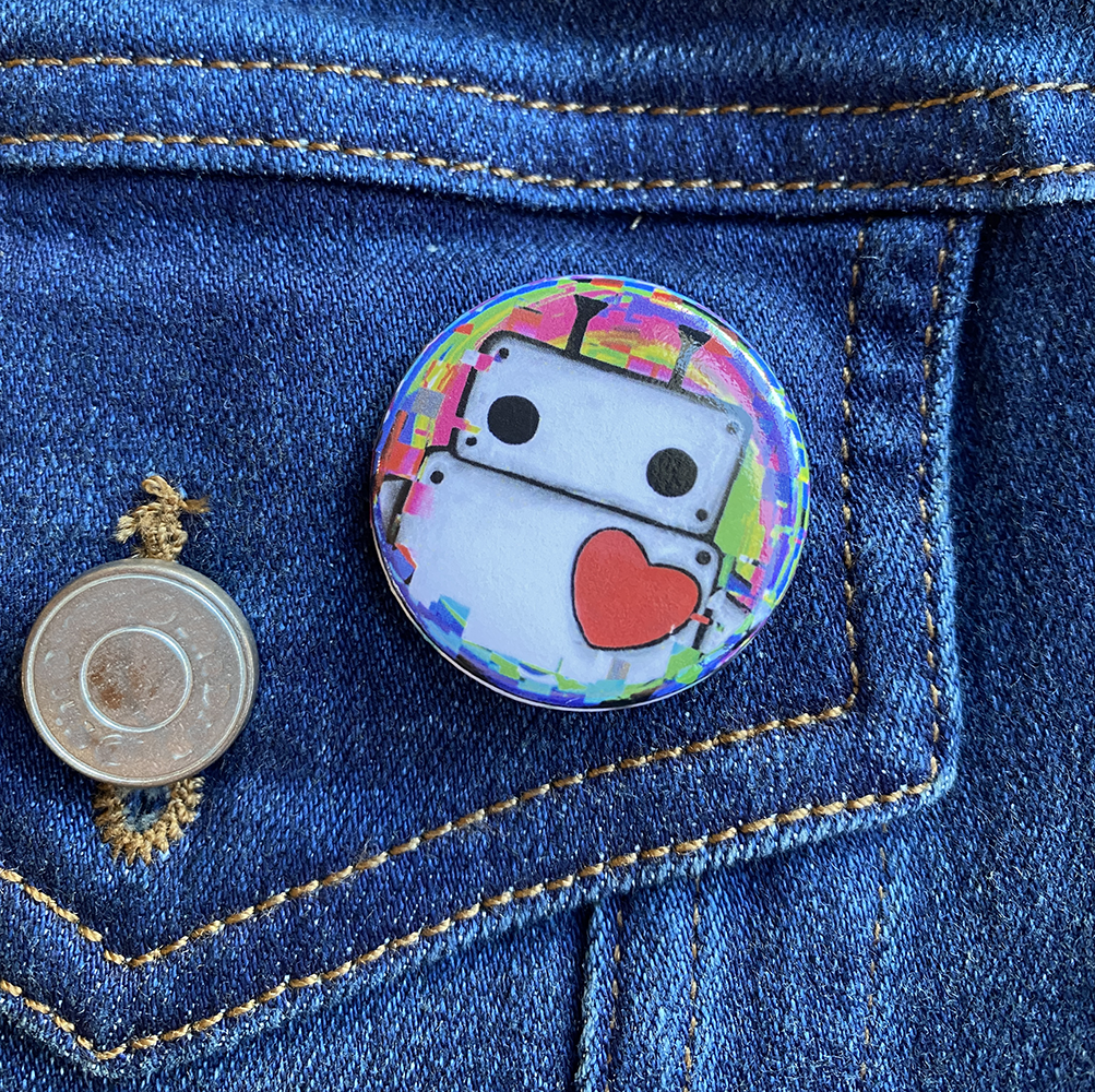 Heartbot Small Button