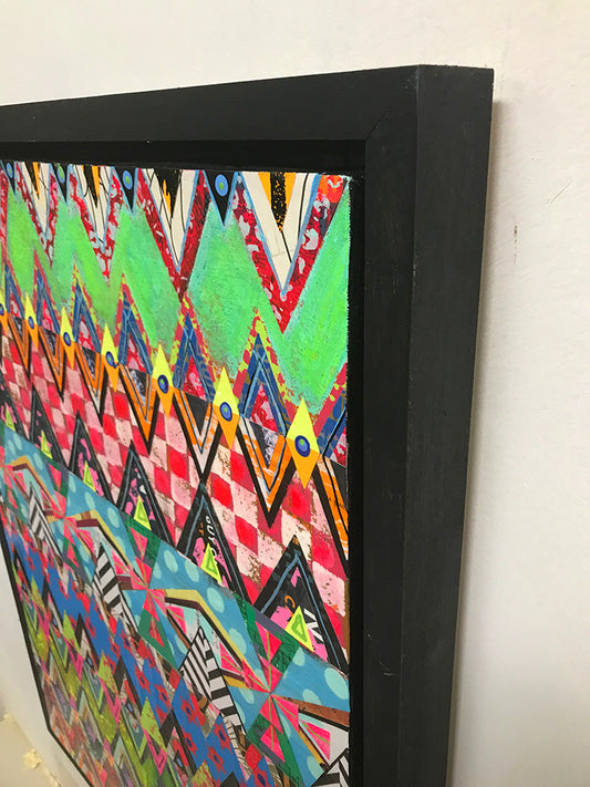 Collage painting 20” x 26”