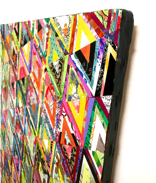 Collage painting 20” x 16”