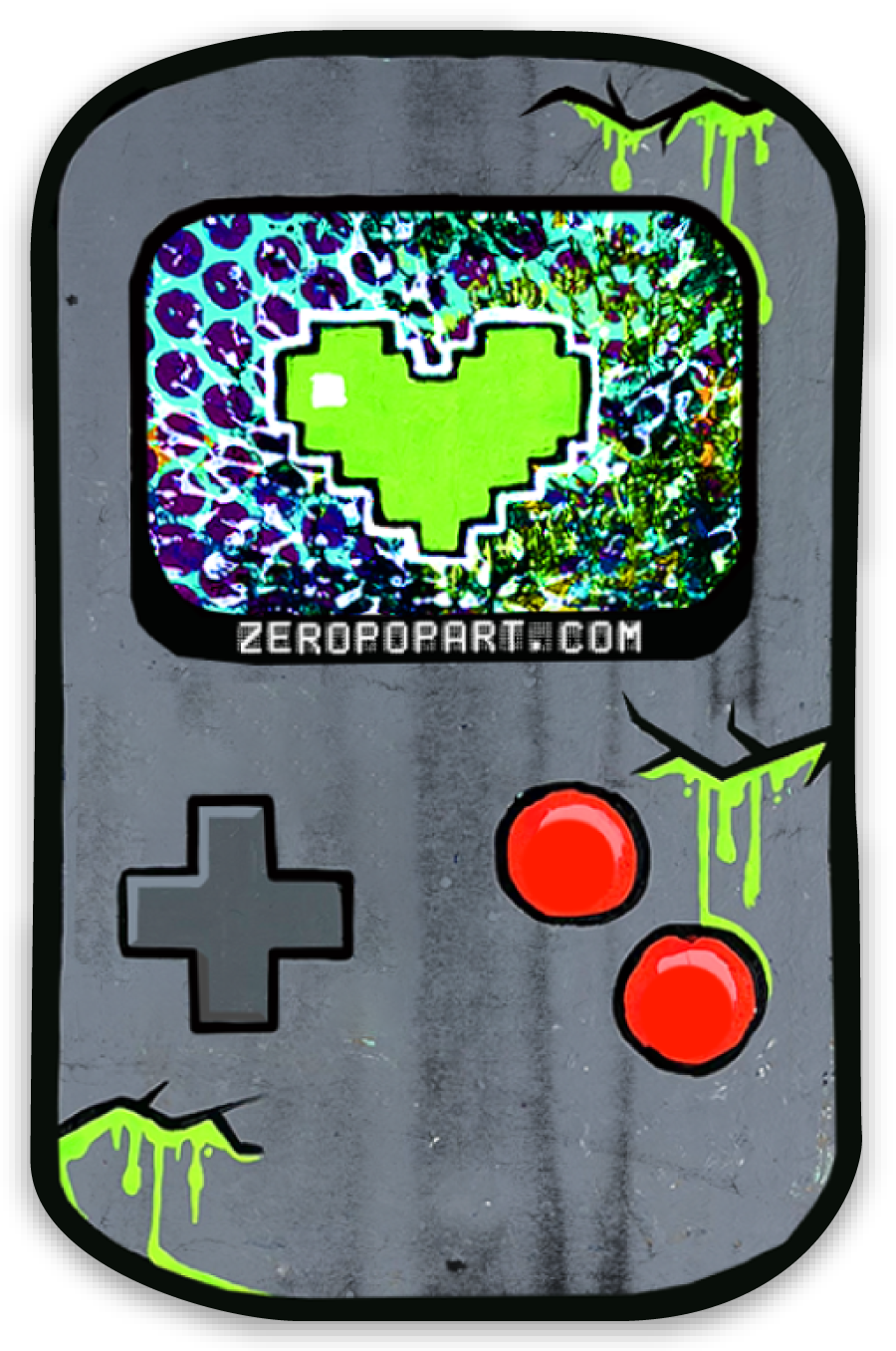 Ancient Game Pad Sticker