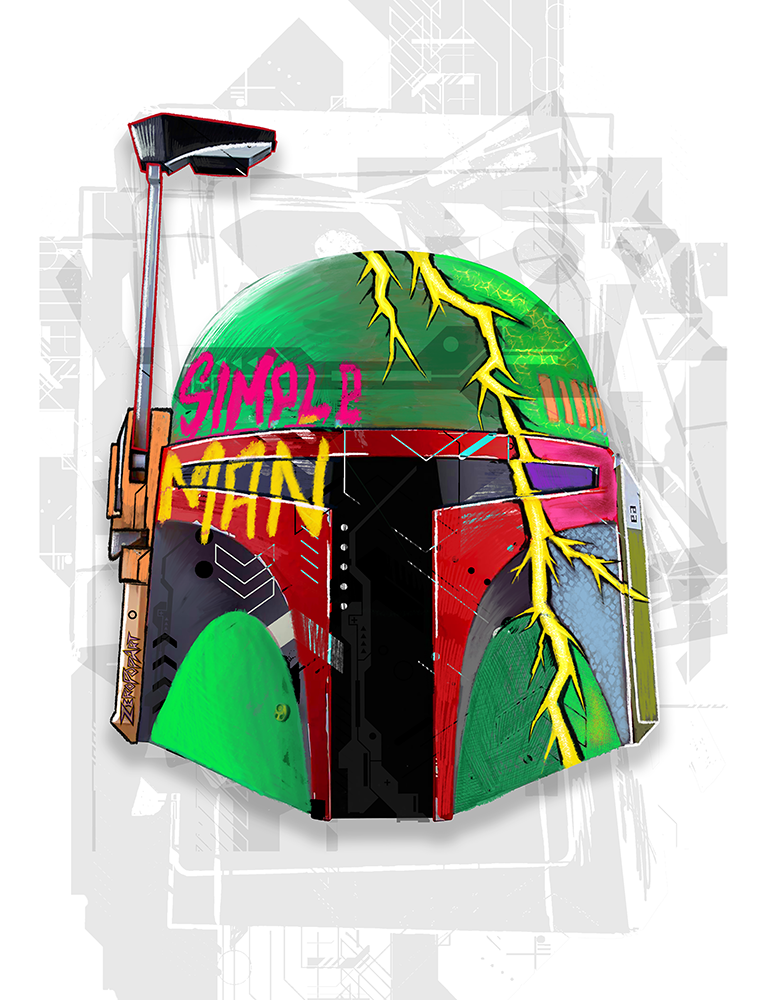 Simple Man Helmet