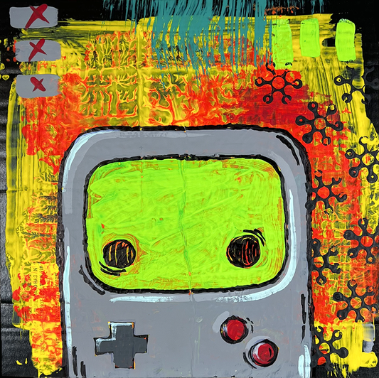 GameBot 7 Collage Painting