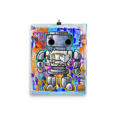 Cyber Robot Print