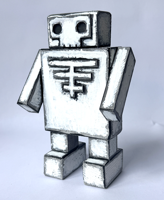 White Skelebot