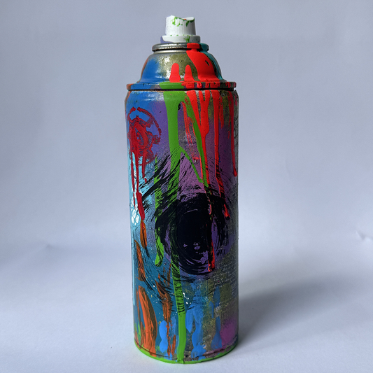 Painted Spray Can Green