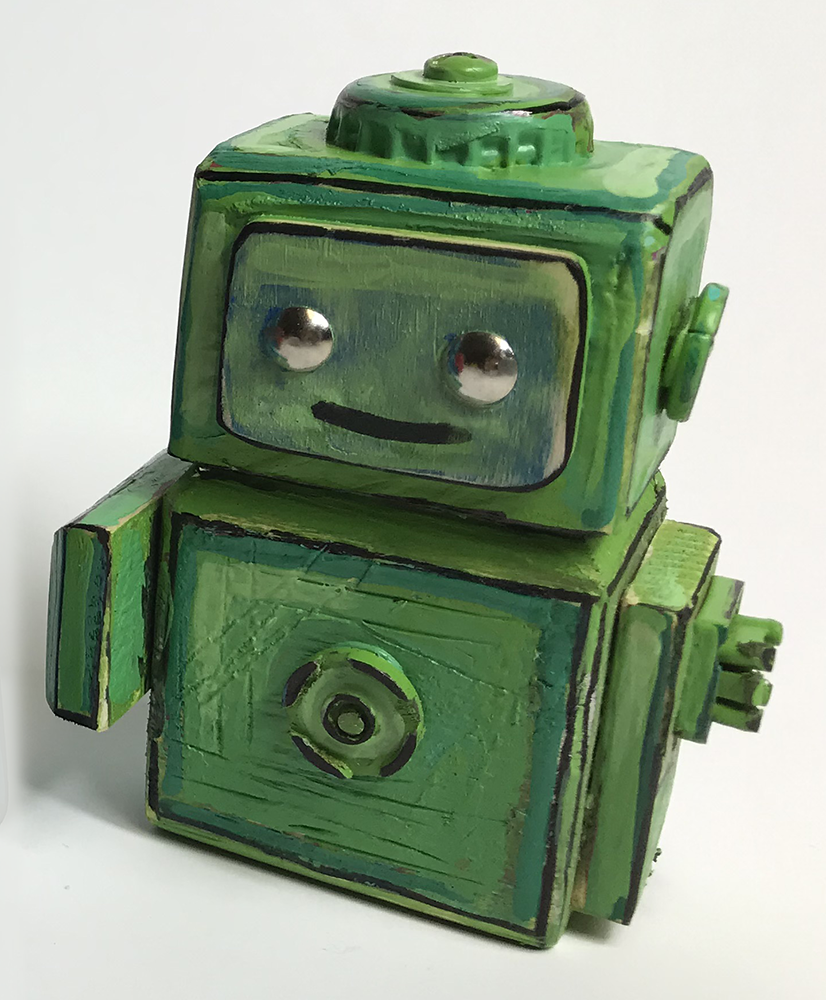 Deskbot Ben – Zero Pop Art