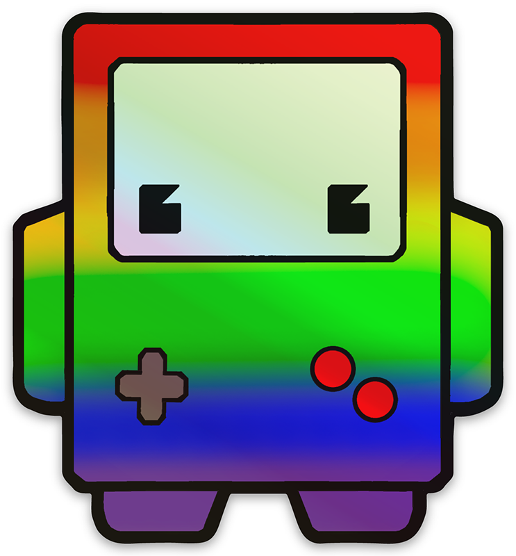 Rainbow GameBot Hologram