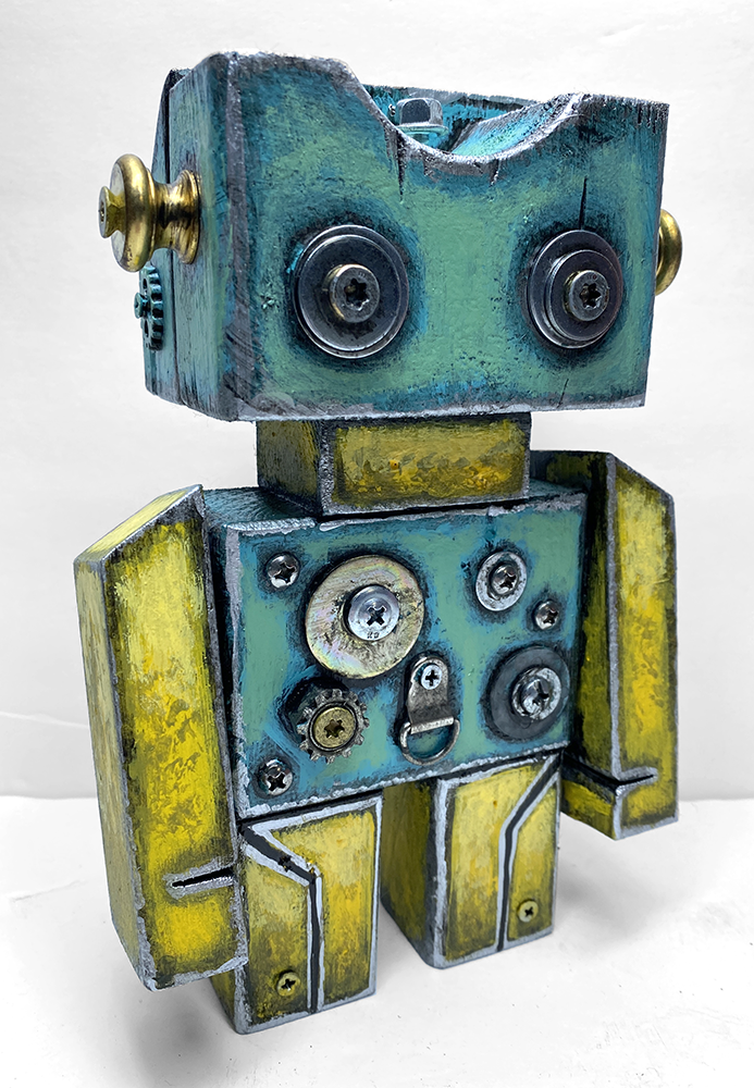 Mini Scrap Bot Scrapbot Betty – Zero Pop Art