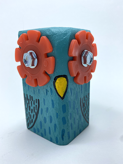 Teal Owl Robot