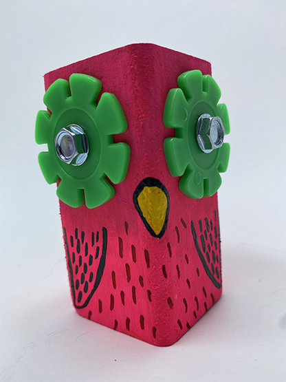 Pink Owl Robot