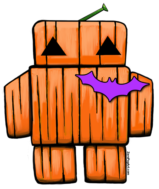 Pumpkinbot Sticker