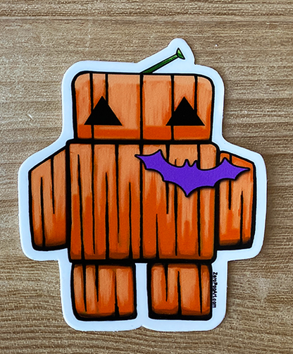 Pumpkinbot Sticker