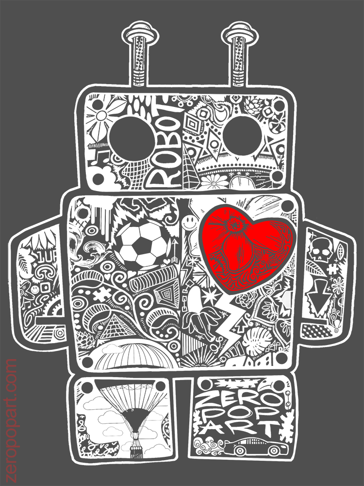 Adult HeartBot T-Shirt