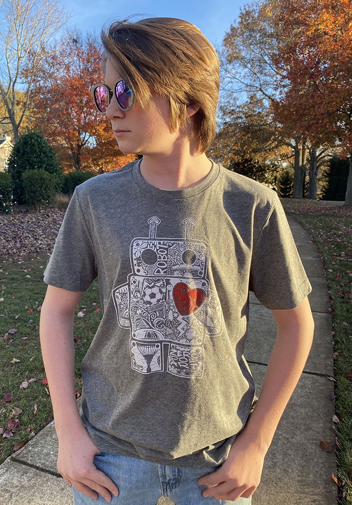 Adult HeartBot T-Shirt