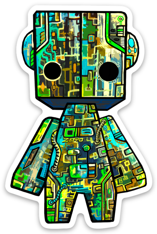 Circuitbot Sticker